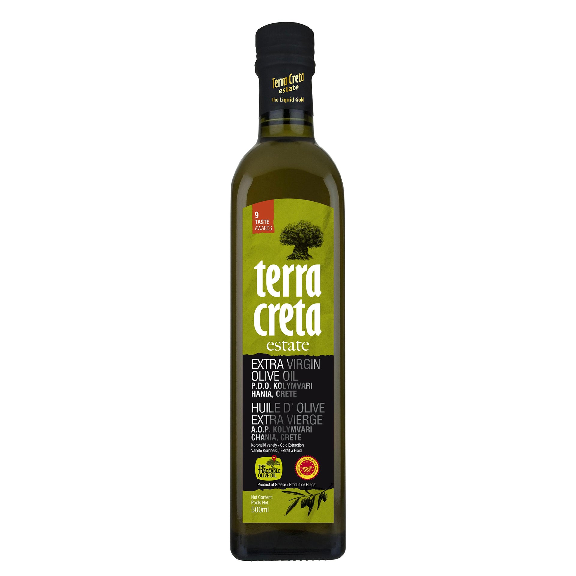 Terra Creta Estate Greek Pure 100% Cold Extracted Extra Virgin